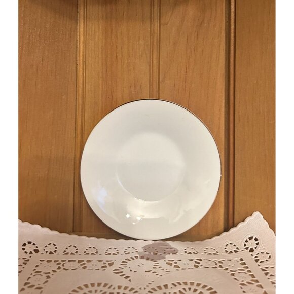 Vintage Teal Blue Gold Mismatched Teacup Saucer Gold Spoon MZ Czechoslovakia - Picture 10 of 10